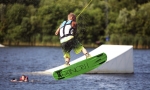 Wakeboarden in Pinneberg an der Wasserskianlage