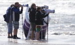 Kite World Cup St. Peter Ording der Welltelite die Kollegen